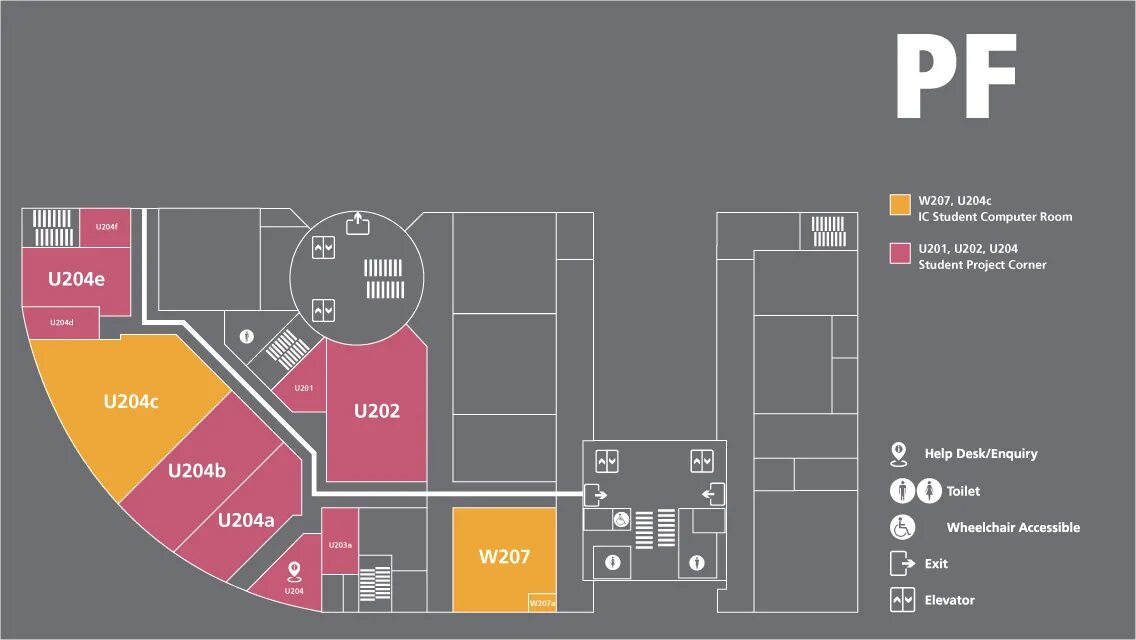 Floor map