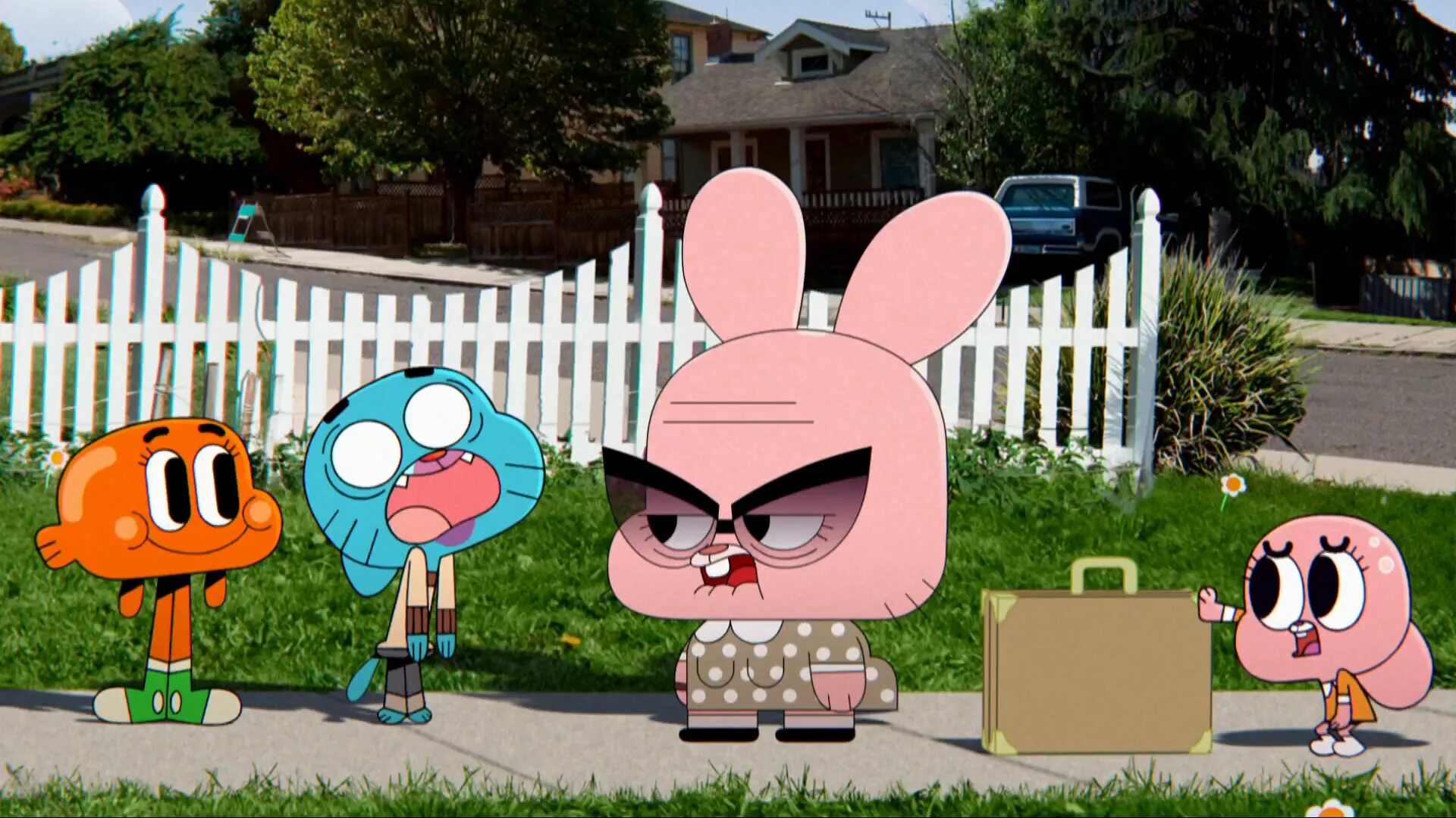 удивительные приключения гамбола. дарвин уоттерсон и гамбол уоттерсон. семья гамбола и дарвина. удивительные приключения гамбола. удивительный мир гамбола гамбол.