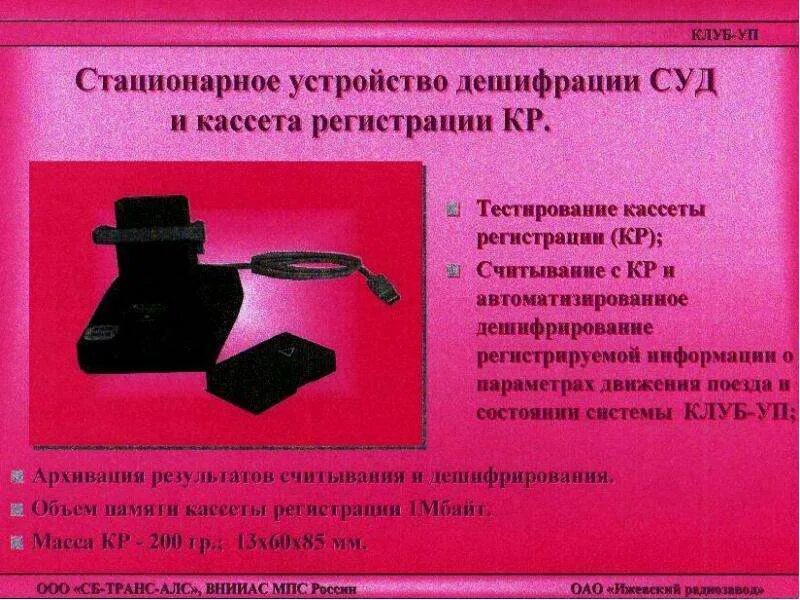 Стационарные устройства. Кассета регистрации клуб-у. Устройство клуб-у. Кассета регистрации клуб у устройство. Стационарное устройство это