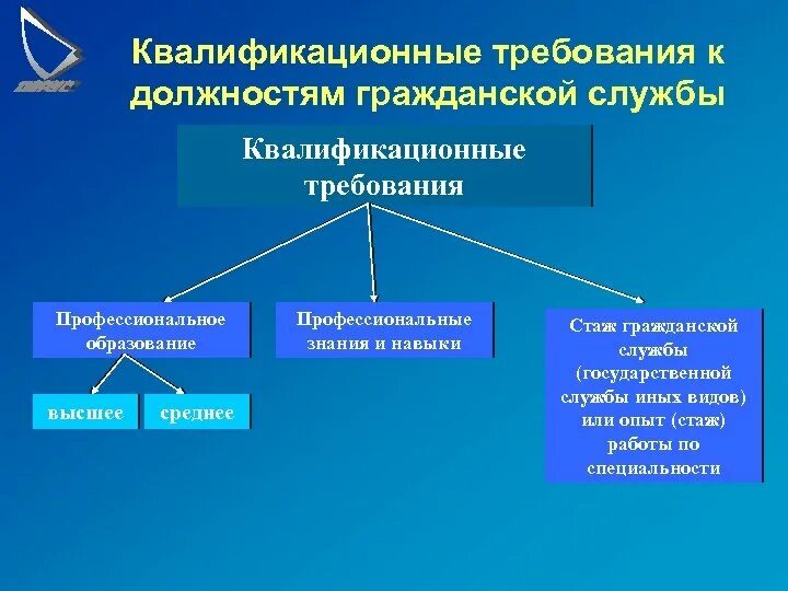 Требования предъявляемые к государственной службе. Квалификационные требования к должностям. Требования к должностям госслужбы. Квалификационные требования к должностям гражданской службы. Требования к государственным служащим.