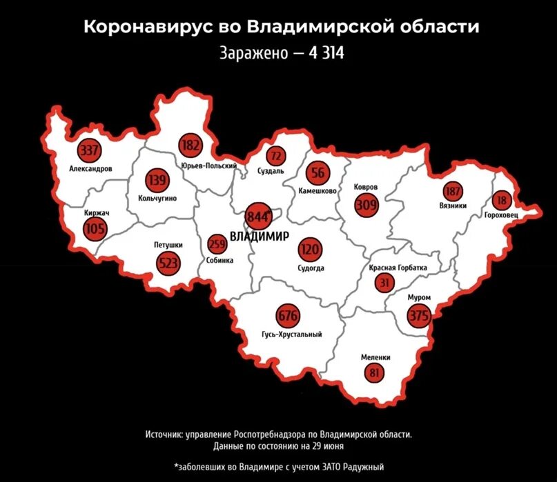 Как проголосовала владимирская область