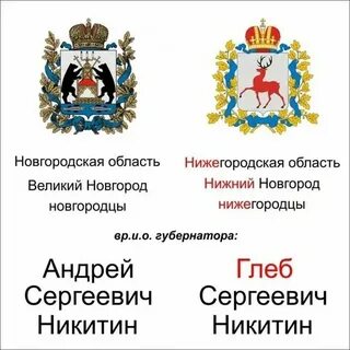 Нижний и великий новгород отличия