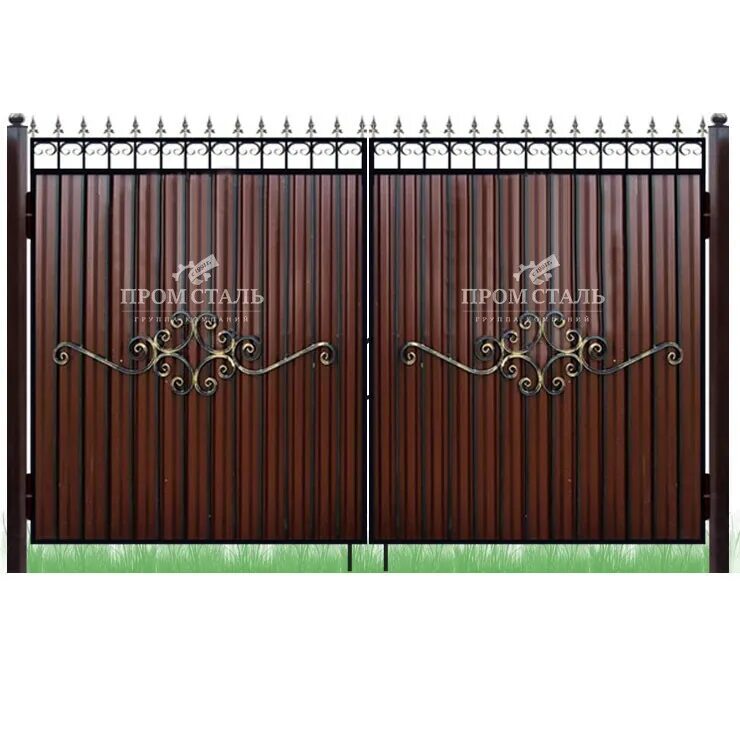 ворота из профлиста с20. ворота распашные из профнастила. ворота распашные с калиткой 2000*2200мм. ворота распашные металлические для дачи. ворота распашные 2500х2500 с калиткой.