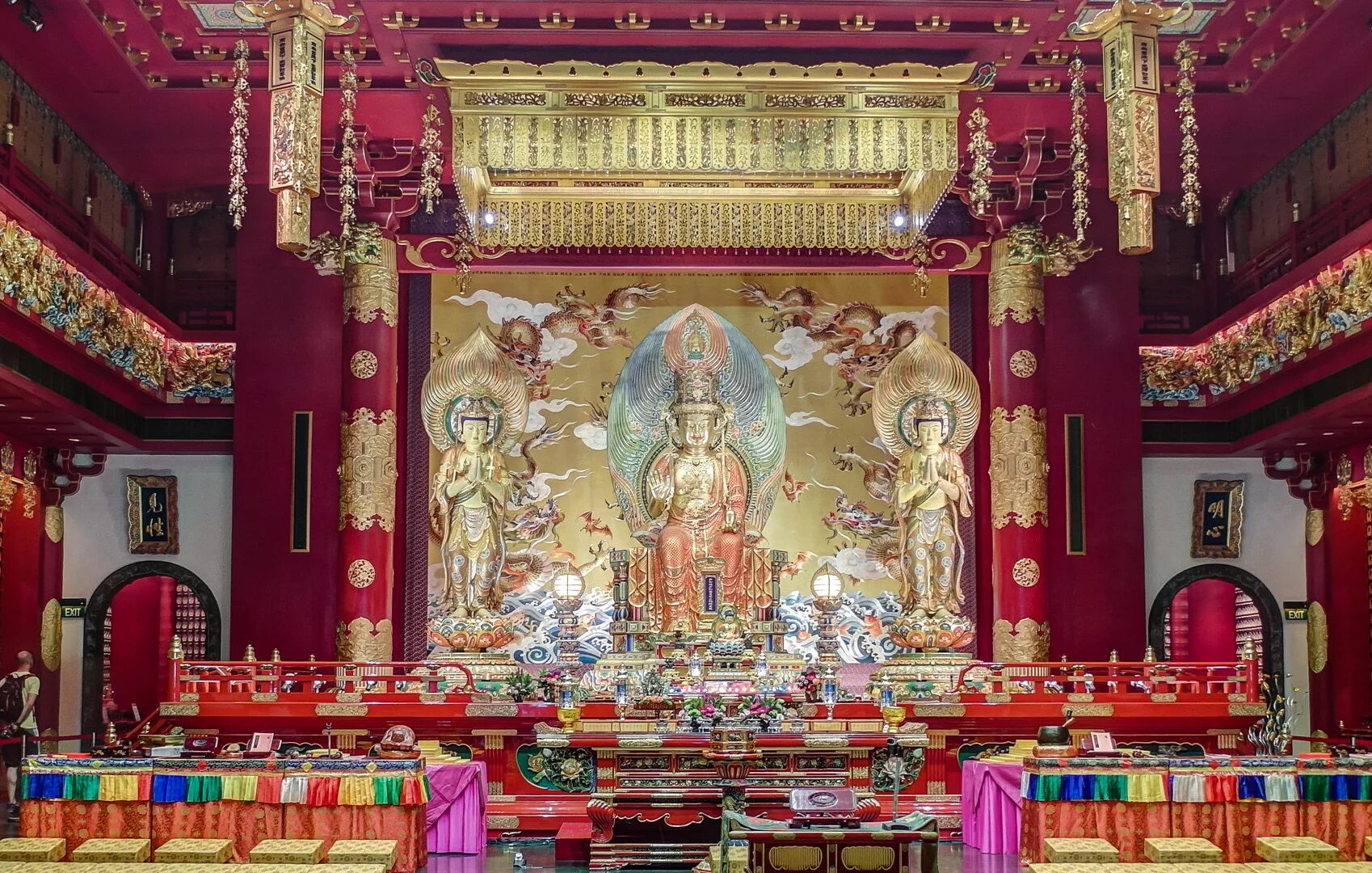 Внутреннее убранство православного и буддийского храма. Буддийский храм «дацан Гунзэчойнэй». Буддийский храм «дацан Гунзэчойнэй» внутри Манджушри. Темпли буддийский храм. Дацан Гунзэчойнэй алтарь.