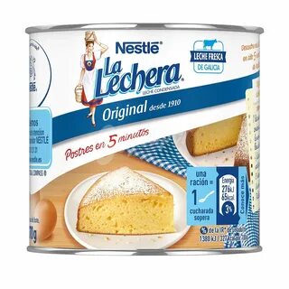 La Lechera Nestlé Leche condensada lata 370 g.