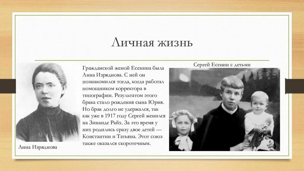 Жена Сергея Александровича Есенина. Есенин личная жизнь. Личная жизнь Сергея Есенина.