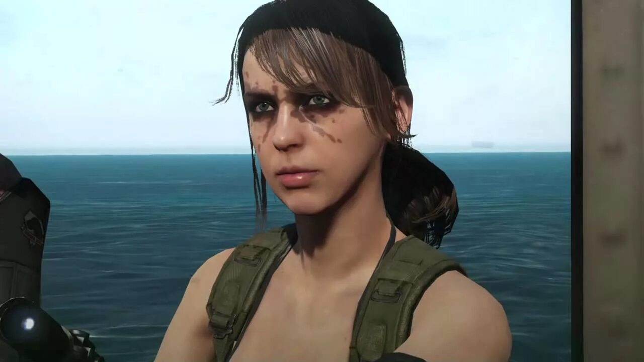 Something quiet. Metal Gear Solid 5 quiet. Metal Gear Solid 5: the Phantom Pain тихоня. Metal Gear 5 молчунья. Metal Gear 5 Phantom Pain молчунья.