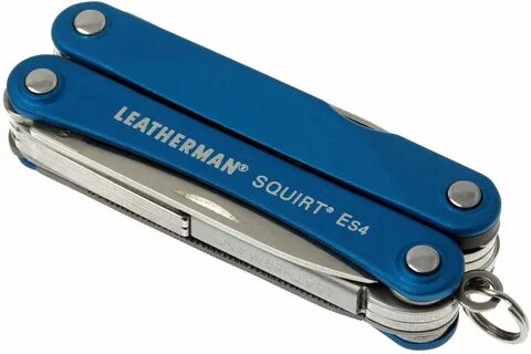 картинка Мультитул LEATHERMAN SQUIRT ES4 BLUE 831239 магазин Без Проблем яв...