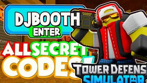 Dj booth tower defense simulator codes