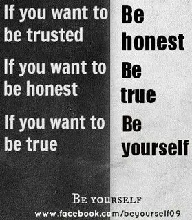 To be honest i