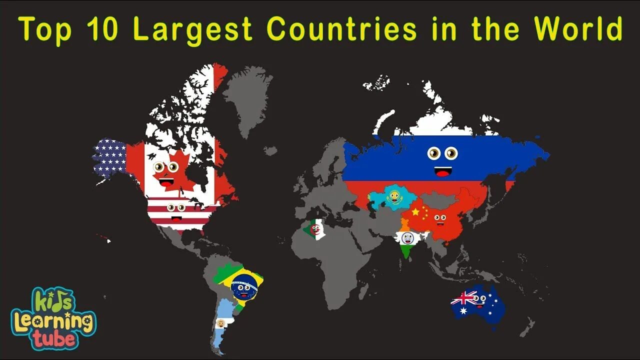 Largest Countries. The biggest Country in the World. 10 Biggest Countries in the World. World's biggest Country. Ten countries