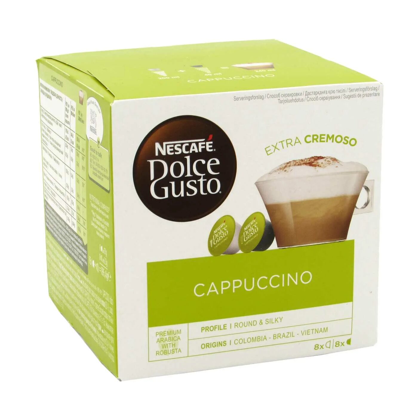 Капсулы Dolce gusto Cappuccino. Кофе в капсулах Dolce gusto Cappuccino 16 шт.. Кофе Нескафе Дольче густо капсулы капучино. Капсулы Дольче густо капучино. Капсулы nescafe dolce купить