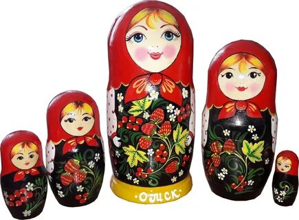 Матрешка телефон