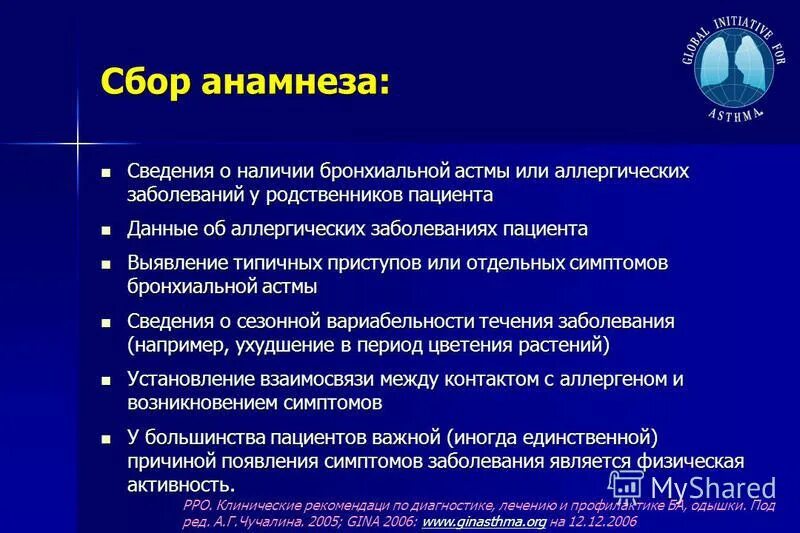 В анамнезе после лечения. Бронхиальная астма анамнез заболевания. Анамнез болезни при бронхиальной астме. Сбор анамнеза. Схема сбора анамнеза.