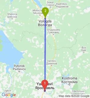 Вологда грязовец расстояние