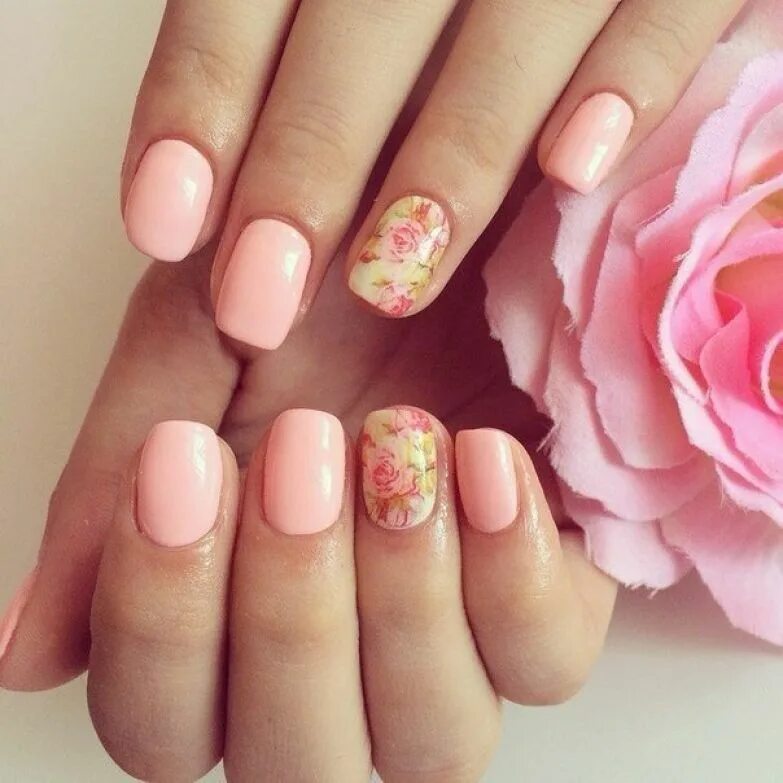 розовые ногти. красивый розовый маникюр. розовый маникюр. маникюр цветы. нежный весенний маникюр.