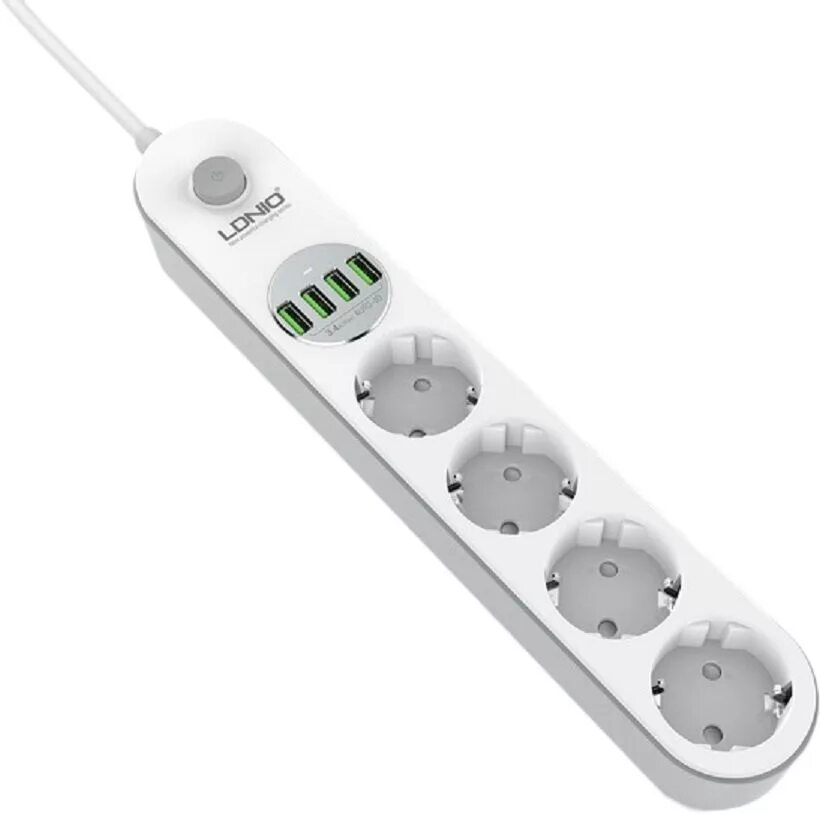 Сетевой фильтр с usb type c. Сетевой фильтр ldnio se4432. сетевой фильтр (удлинитель) ldnio power socket 4x220w + 4 usb 3,1a 2 m se4432 (белый). ldnio se4432, 4 розетки. сетевой фильтр ldnio sc4408.