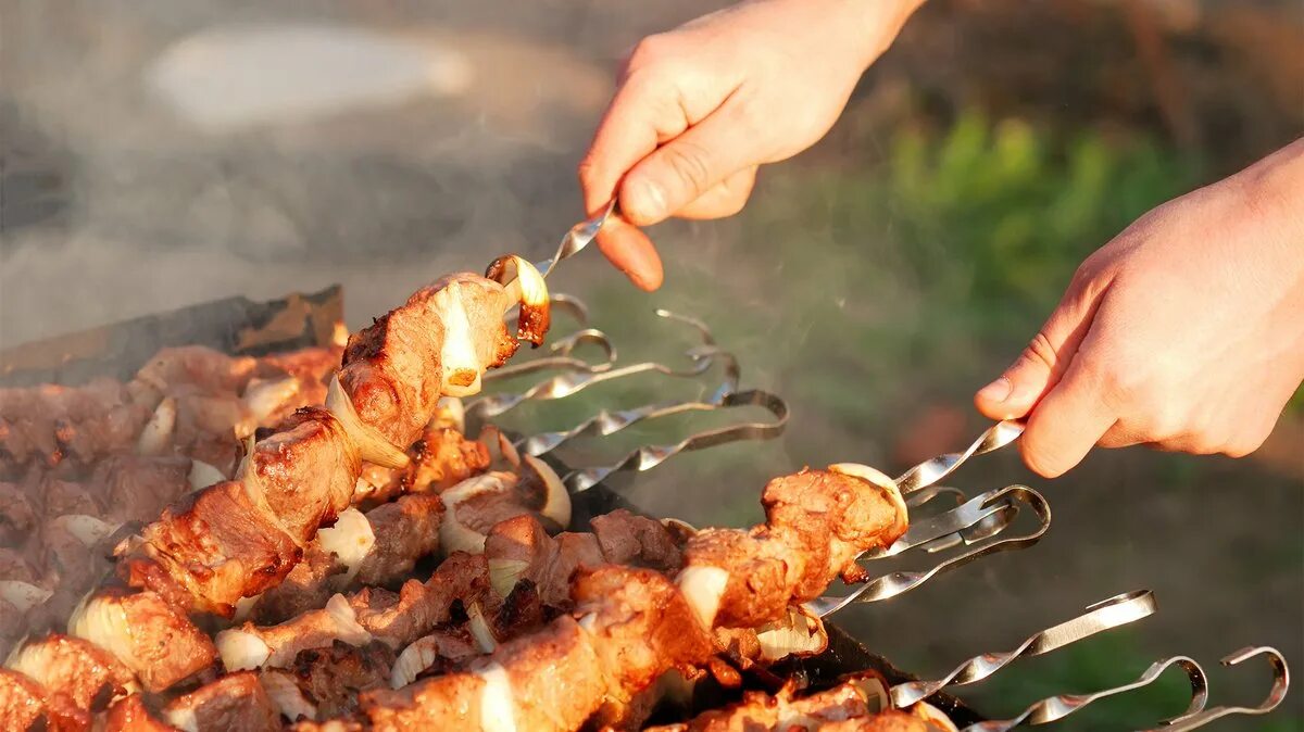 Растительное масло в шашлыке