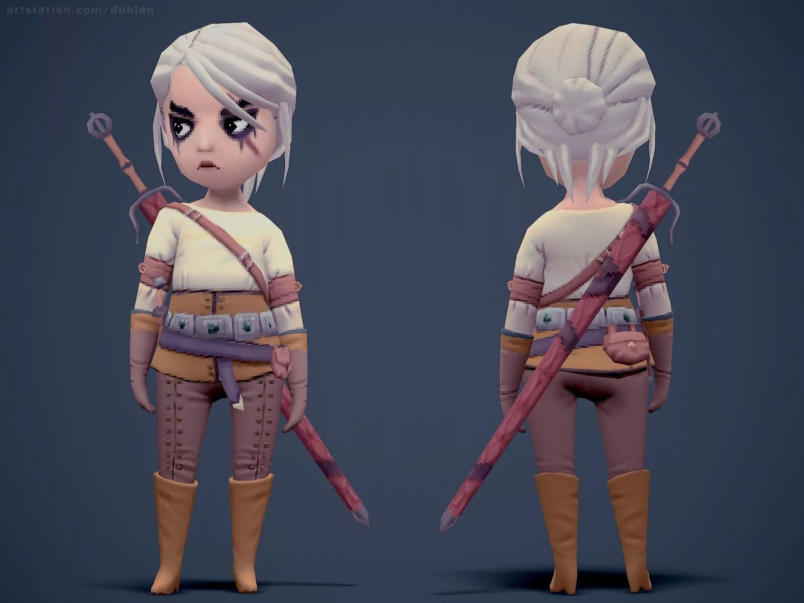 Blender 3d character