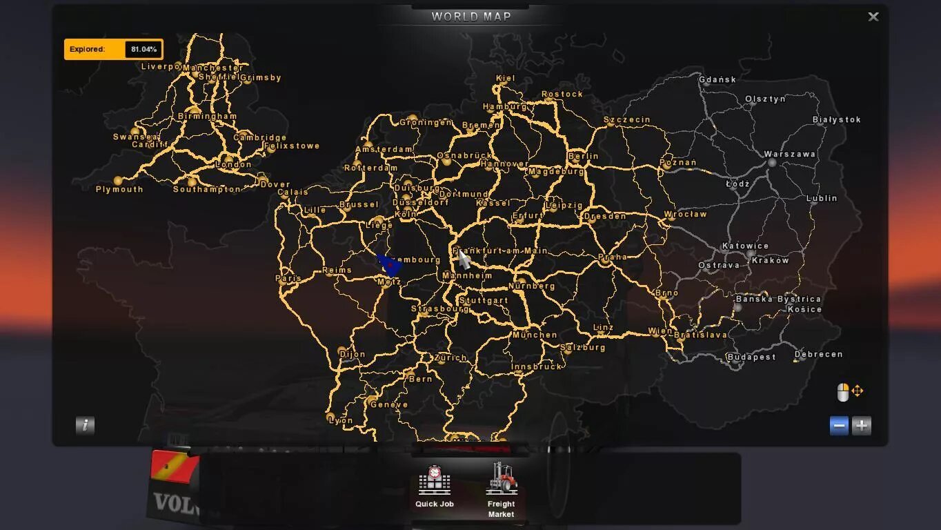Мод последние карты етс 2. Карта етс 2 оригинал. euro truck simulator 2 оригинальная карта. пробки в етс 2 карта. дефолтная карта етс 2.