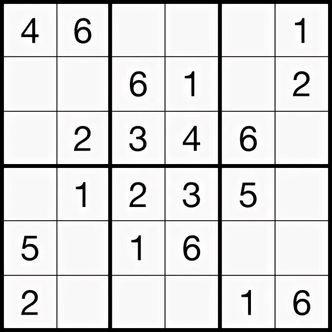 Судоку 6 на 6 распечатать бесплатно 42 Modelos de sudoku para imprimir de todos os níveis Artesanato Passo a Passo