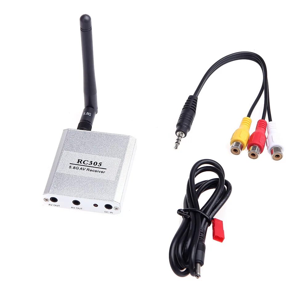 Rc receiver. 5.8 g av receiver rc805 каналы. приемник fpv 5.8g. видеоприёмник rc832, 5.8 ггц. видеопередатчик av fpv tx58200.