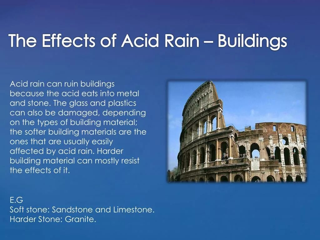 World is in danger. Acid Rain Effects. Acid Rain buildings. Кислотные дожди архитектура. Damage of acid Rain.