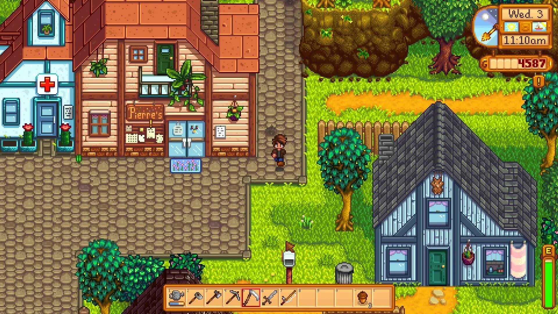 Стардью валли 1.6 дата выхода на андроид. Старди Валли. Stardew Valley Скриншоты. Дом Сэма Stardew Valley. Скриншот Stardew Valley дом.