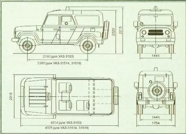 Длина уазика. УАЗ 3151 чертеж. Размеры кузова УАЗ 469. Габариты УАЗ 3151. Габариты УАЗ 31514 высота.