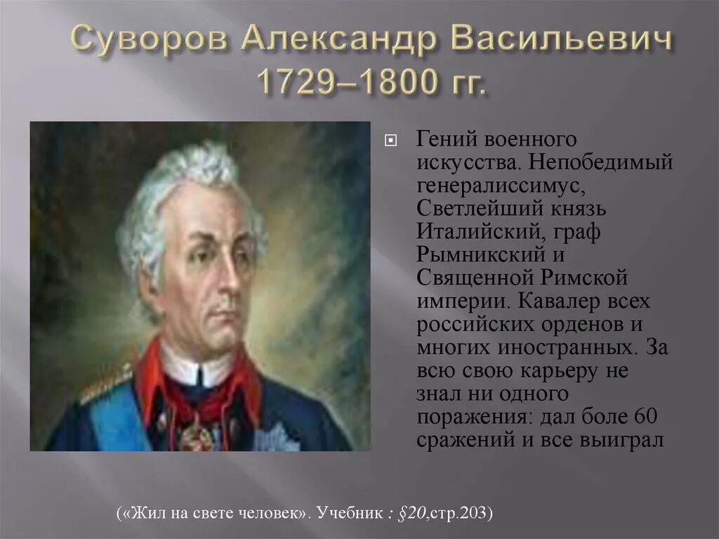 Какое событие связано с суворовым. Суворов италийский.