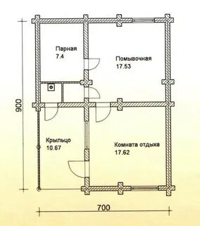 Проекта бань чертежи