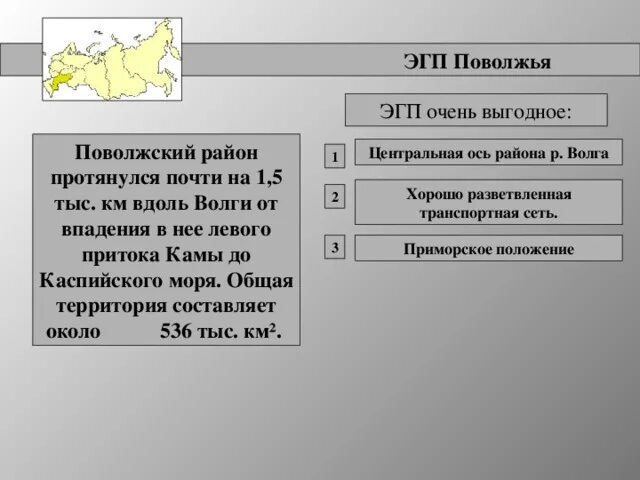 План экономико географической характеристики экономического района. Поволжский экономический район оценка ЭГП. ЭГП Поволжья. ЭГП Поволжского района. ИГП повольэья.