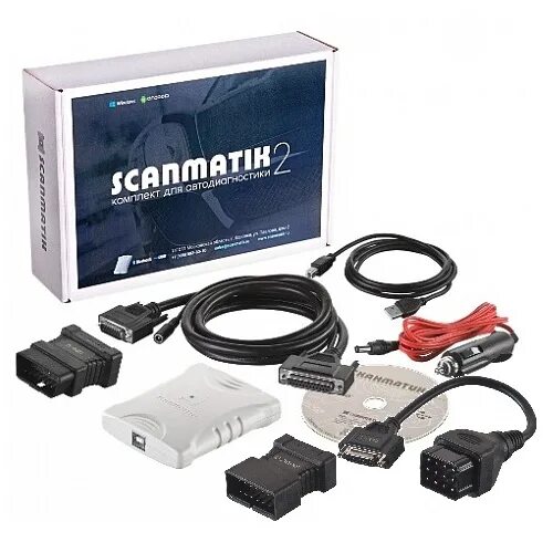 Комплект диагностический Сканматик-2 Pro. Сканматик sm2-Pro. Сканер диагностический Сканматик 2 Pro (базовый комплект). Автосканер "Сканматик 2" (блютуз + адаптеры).