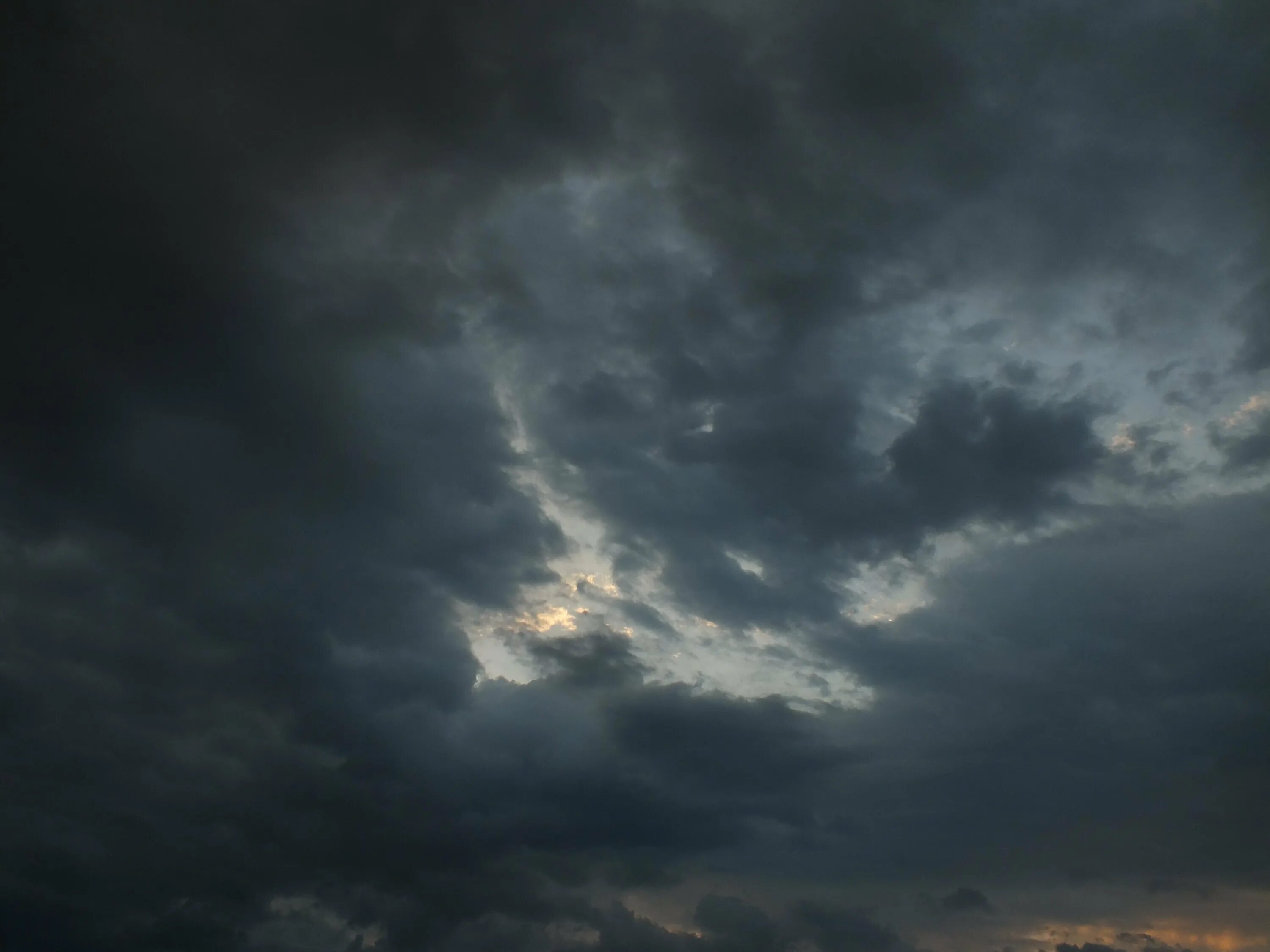 And the sky is grey