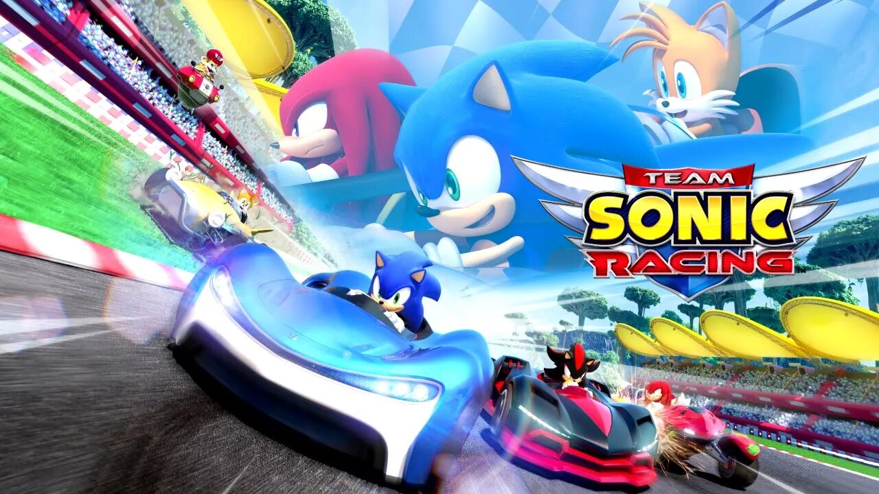 Игра Sonic Racing. Тим Соник рейсинг. Team Sonic Racing [Xbox one]. Диск игры Соник гонки.