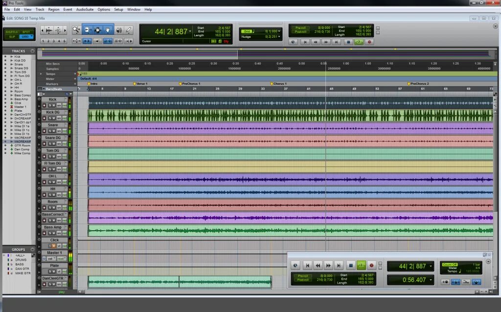 Pro tools версии