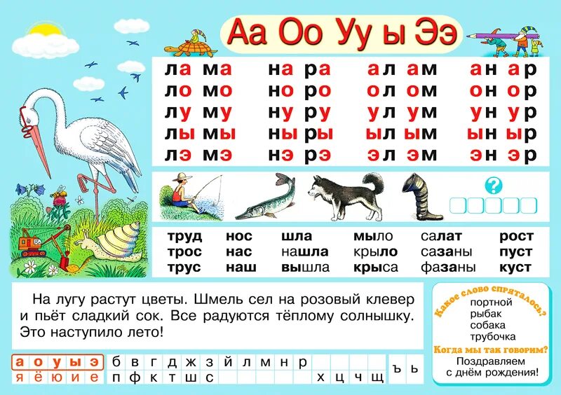 Обучение буквам программа. Карточки для чтения дошкольникам. таблицы по обучению грамоте. обучение чтению буква а. чтение с буквой э для дошкольников.