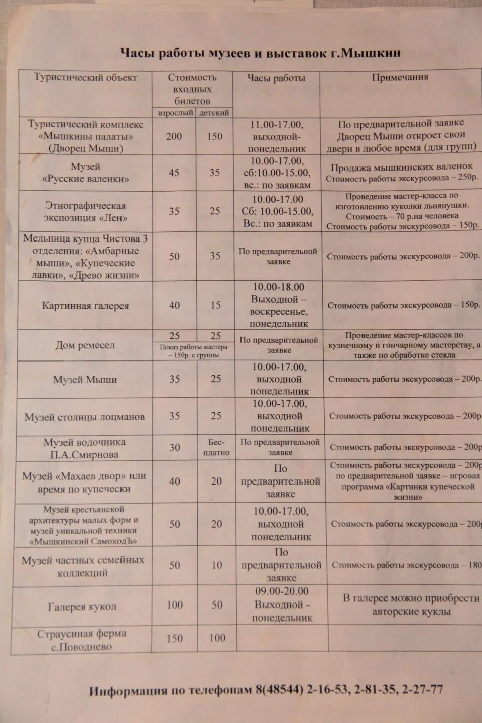 Расписание углич