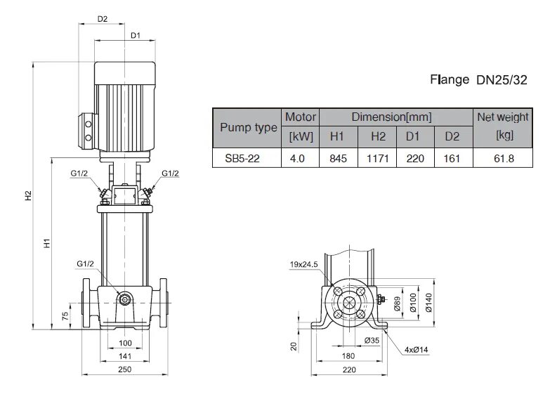 Насос SB 6x8j-12 1/2. Вертикальный многоступенчатый насос bl2-4 0,55kw 120c ie3 чертеж. Электронасос сб.2415.