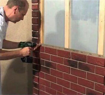 Установка облицовки