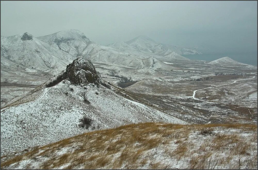 коктебель зимой