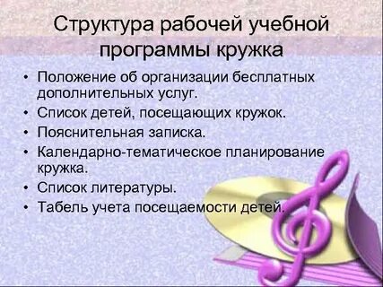 Положение кружка