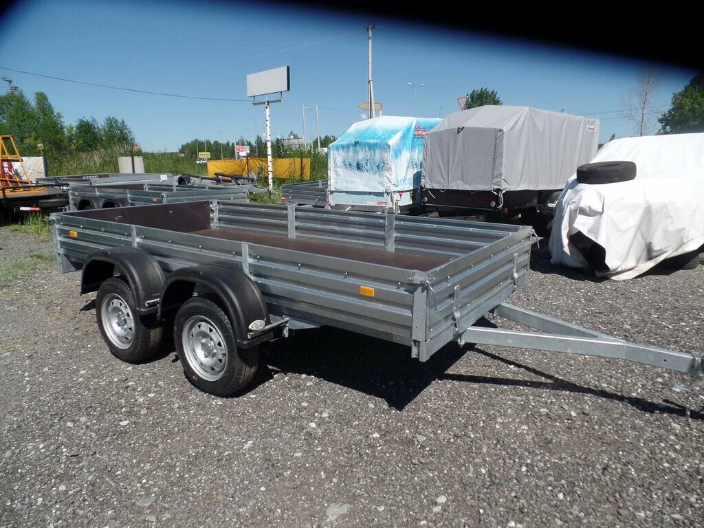 5м. Прицеп спутник expert zn 2013 r13 (2 м x 1,3 м x 48 см тент 1,1 м). Аренда прицепов. Легковой прицеп впермти. Прицепы пермь.