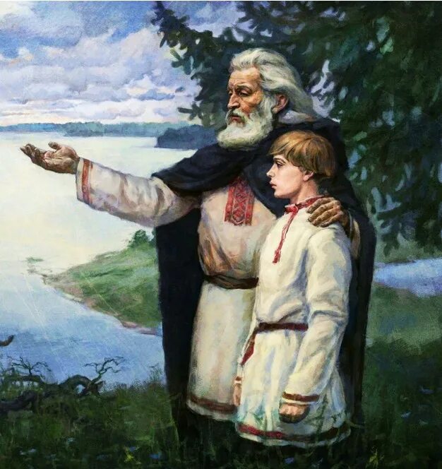 Притча о змее и старце