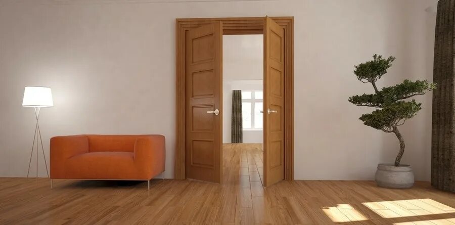 Как подобрать цвета пола дверей стен. Сочетание ламината и дверей в интерьере. Двери орех в интерьере. Пол цвета орех в интерьере. Рыжие двери в интерьере квартиры.