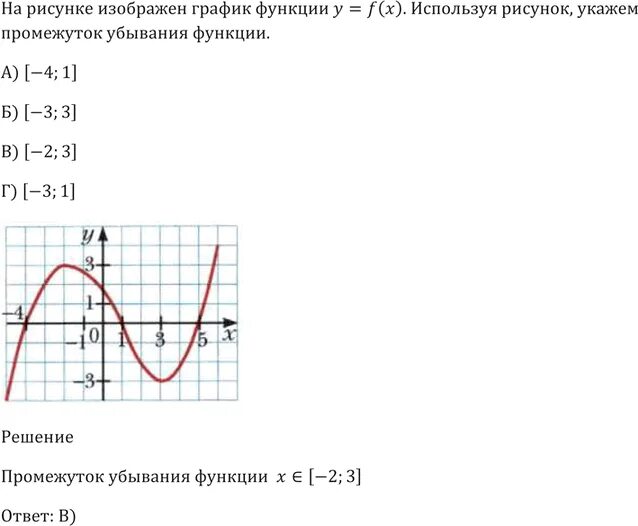 На рисунке изображен промежуток 4 2
