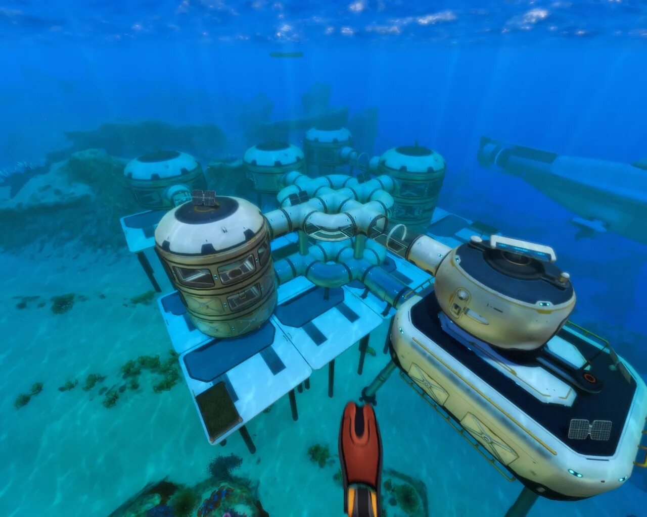 Субмарина Циклоп Subnautica. Сабнатика морской топтун. Алмаз сабнатика.