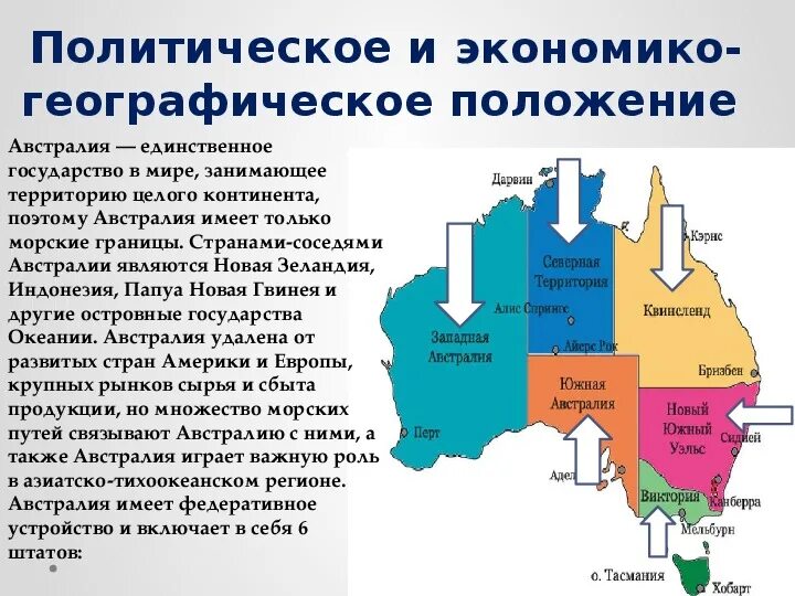 Внутренние различия австралии. Экономическое географическое положение Австралии. Экономико географическое положение Австралии. Австралия географические характеристики. Австралия география 11 класс.