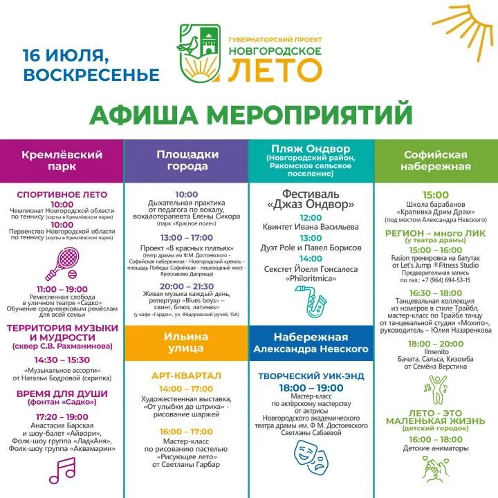 Афиша великий новгород. Новгородское лето афиша мероприятий. Афиша великий новгород новгородское лето. Новгородское лето афиша. Афиша великий новгород новгородское лето.