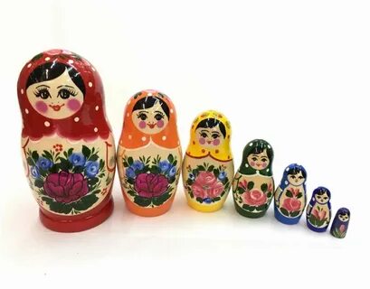 Матрешка традиционная игрушка